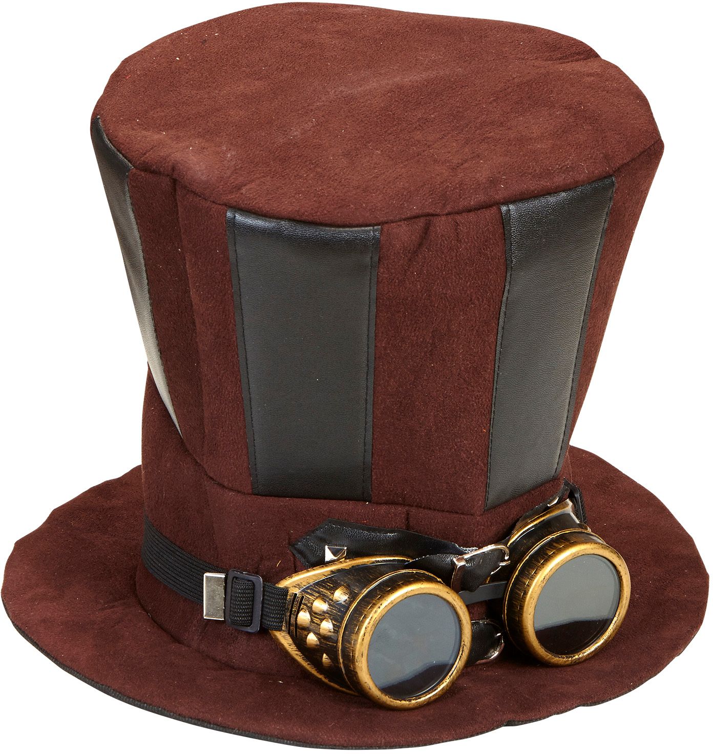 Steampunk Hoed met Bril