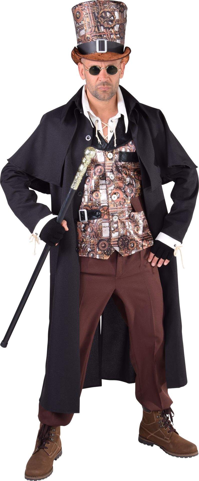 Steampunk Koetsier Outfit