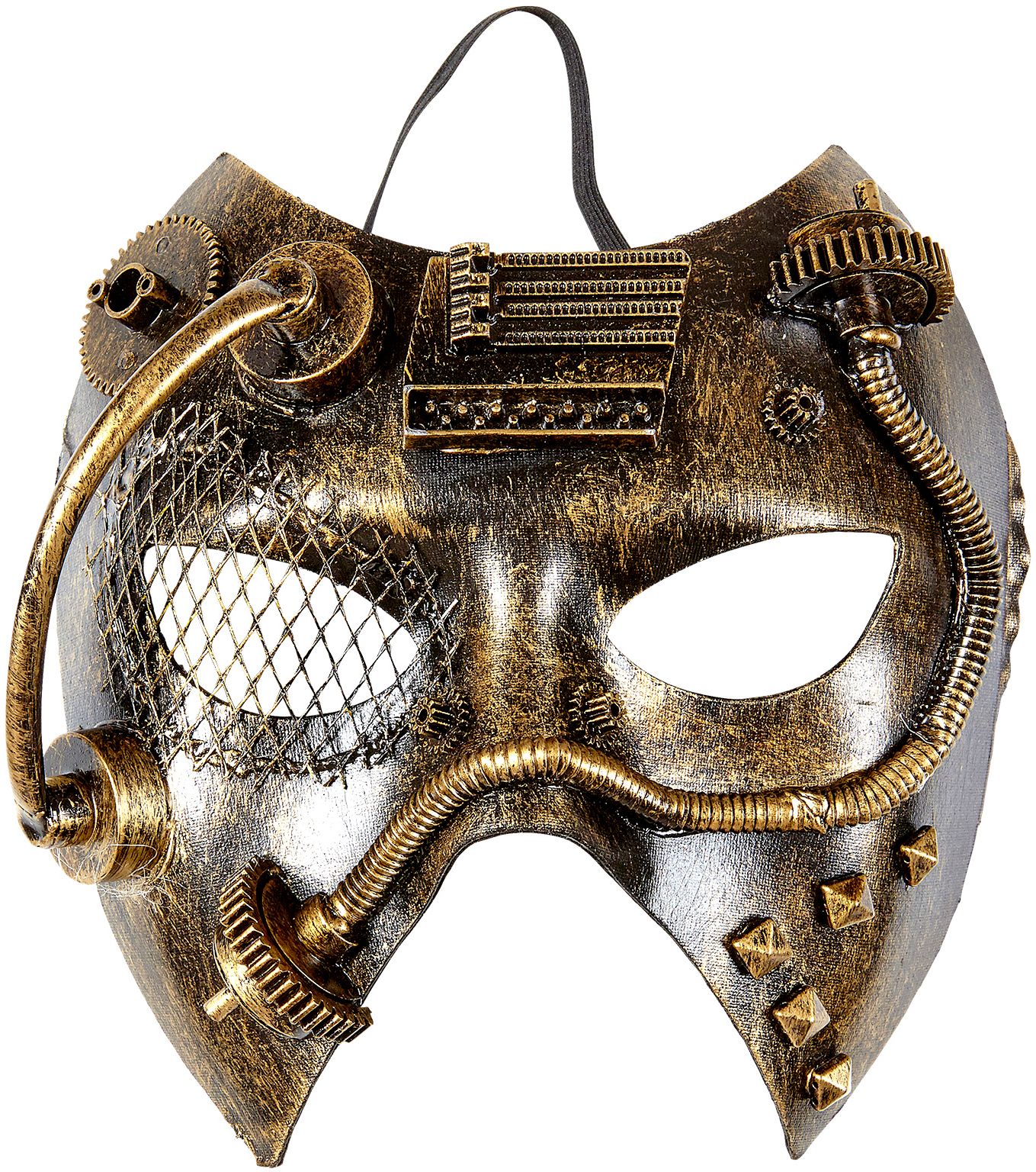 Steampunk Masker Goud