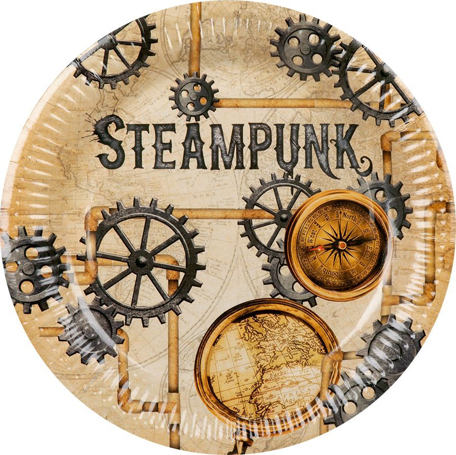 Steampunk Thema Party Bordjes