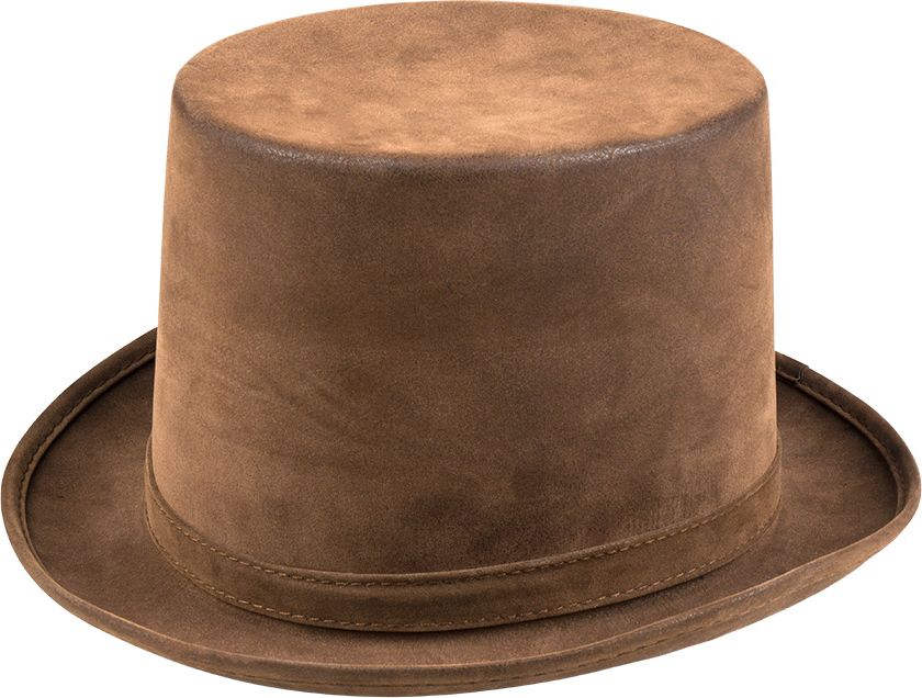 Steamtopper hoed deluxe bruin