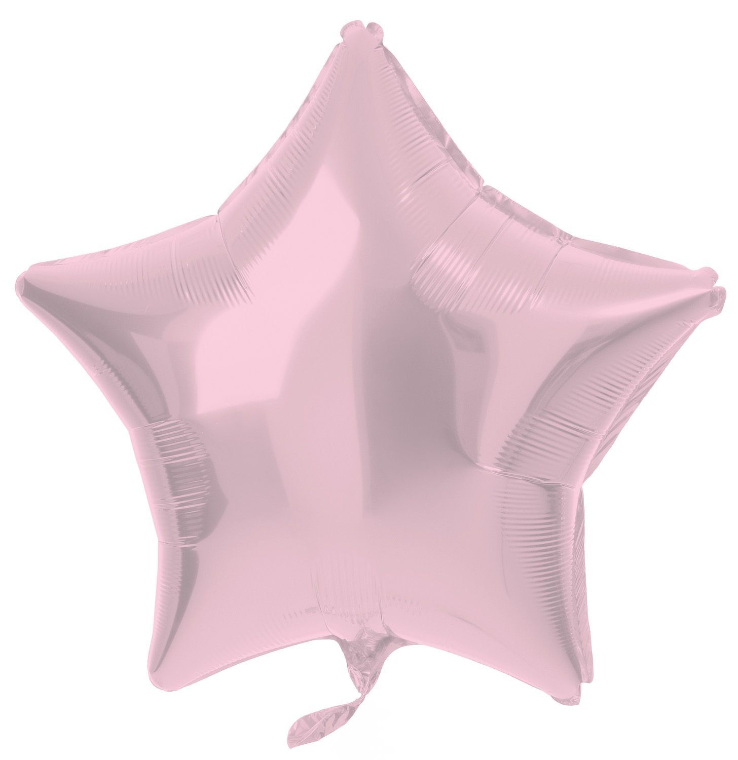 Stervorm folieballon 48cm pastel roze
