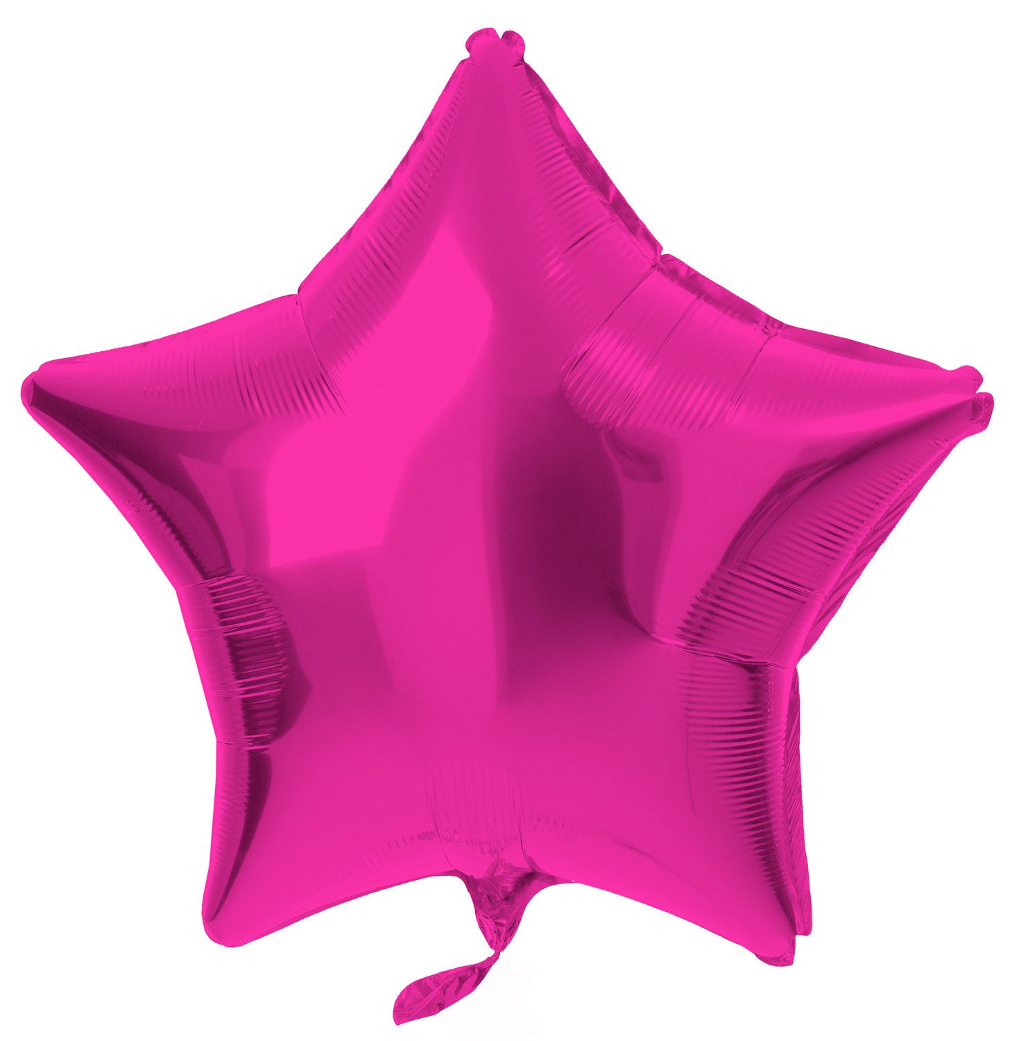 Stervorm folieballon 48cm roze