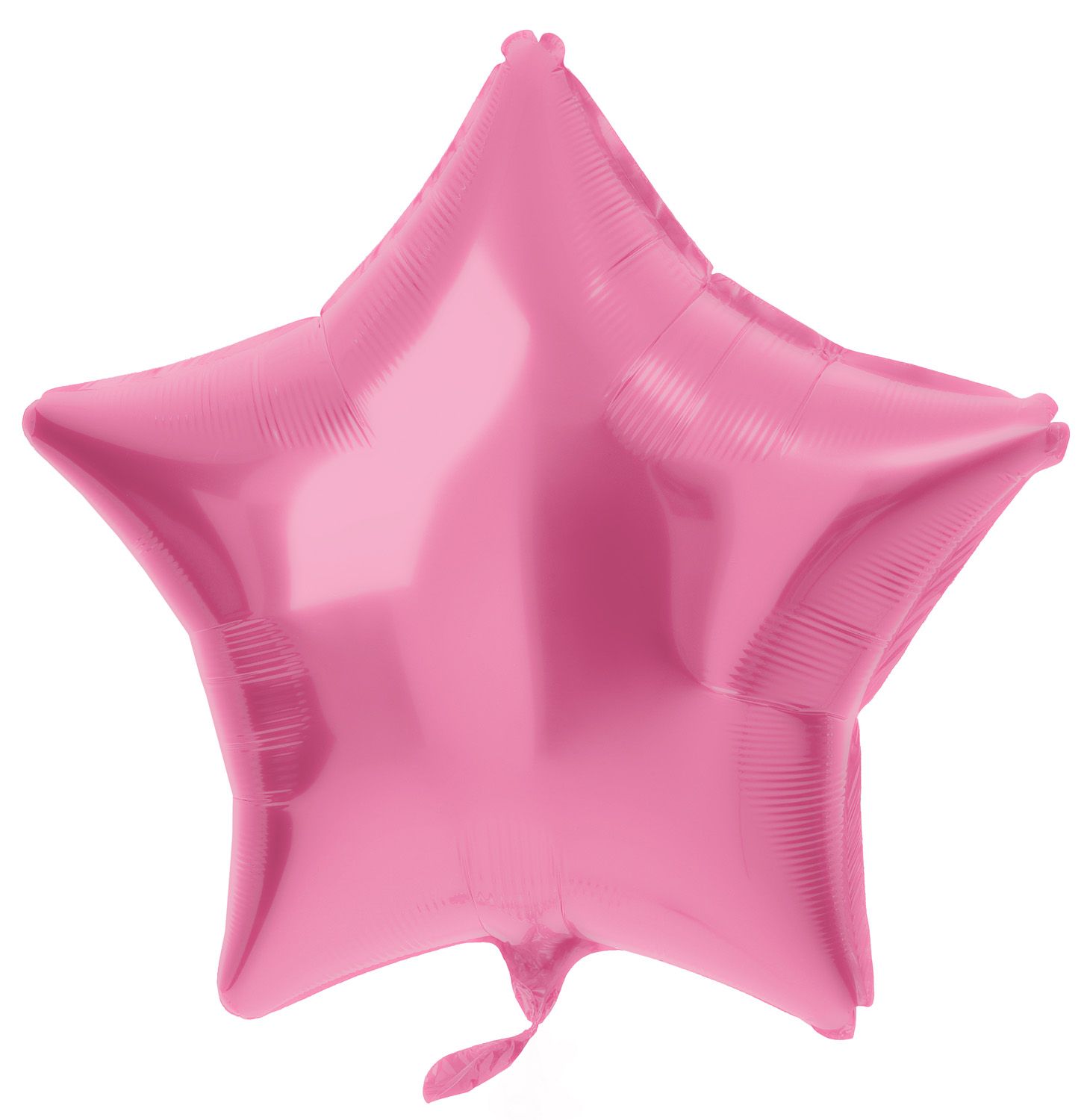 Stervorm Folieballon 48cm Roze Metallic