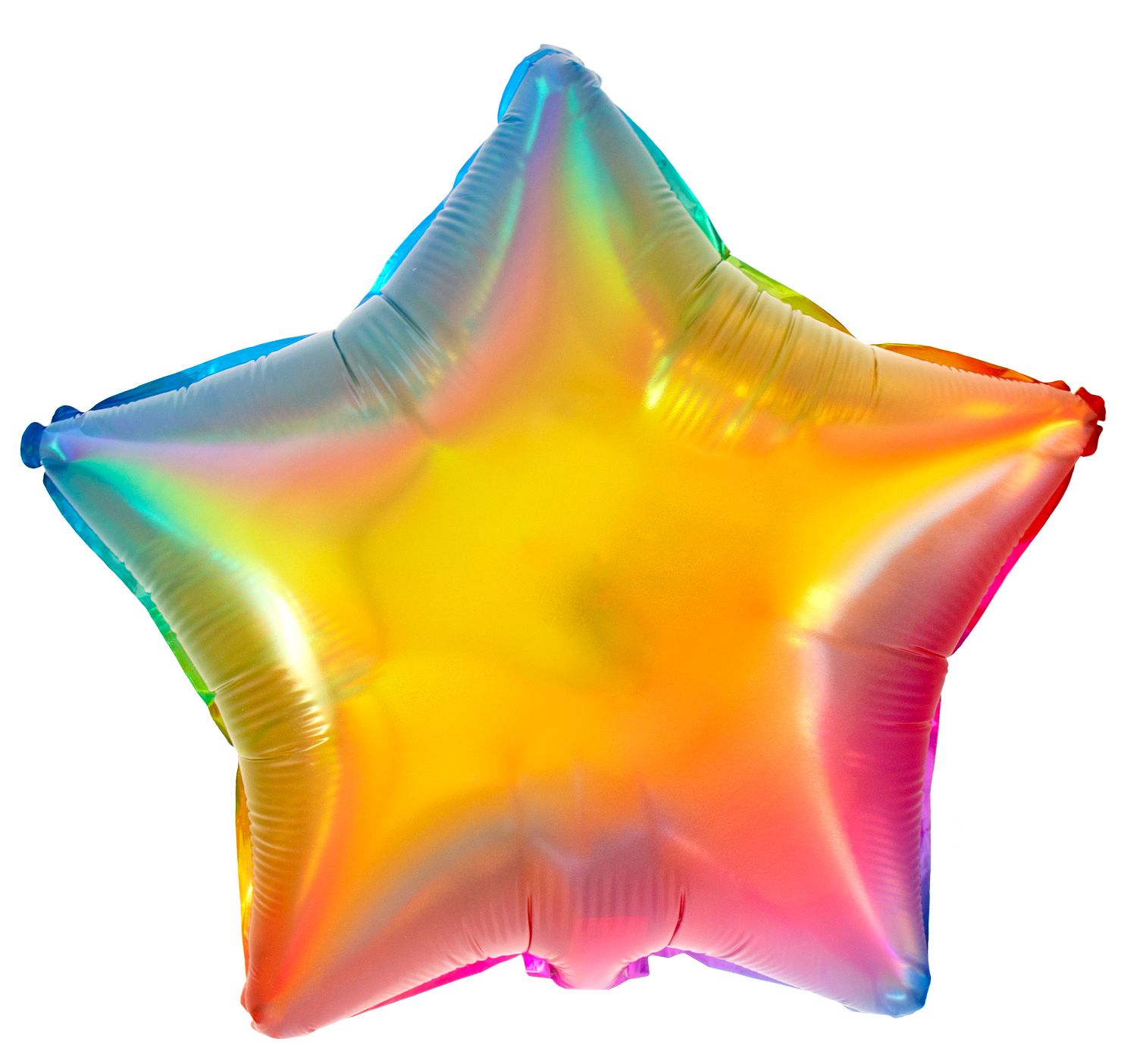 Stervorm folieballon 48cm yummy gummy rainbow