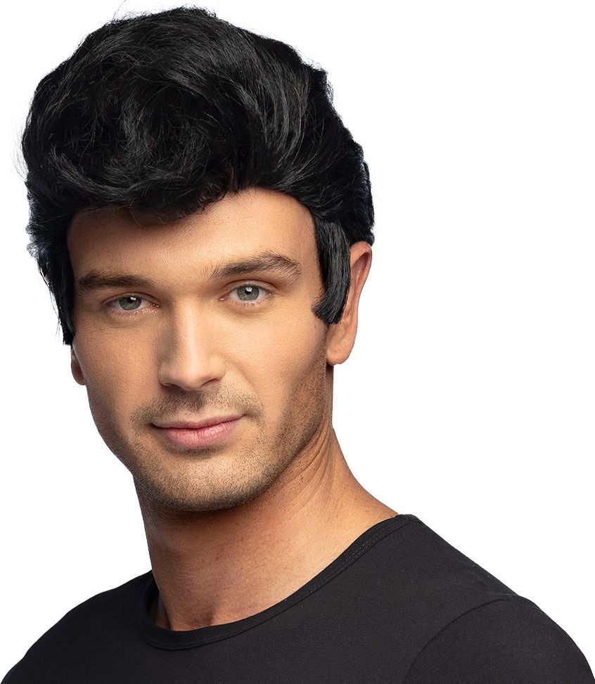 Stijlvolle Danny Pruik Heren Zwart Grease