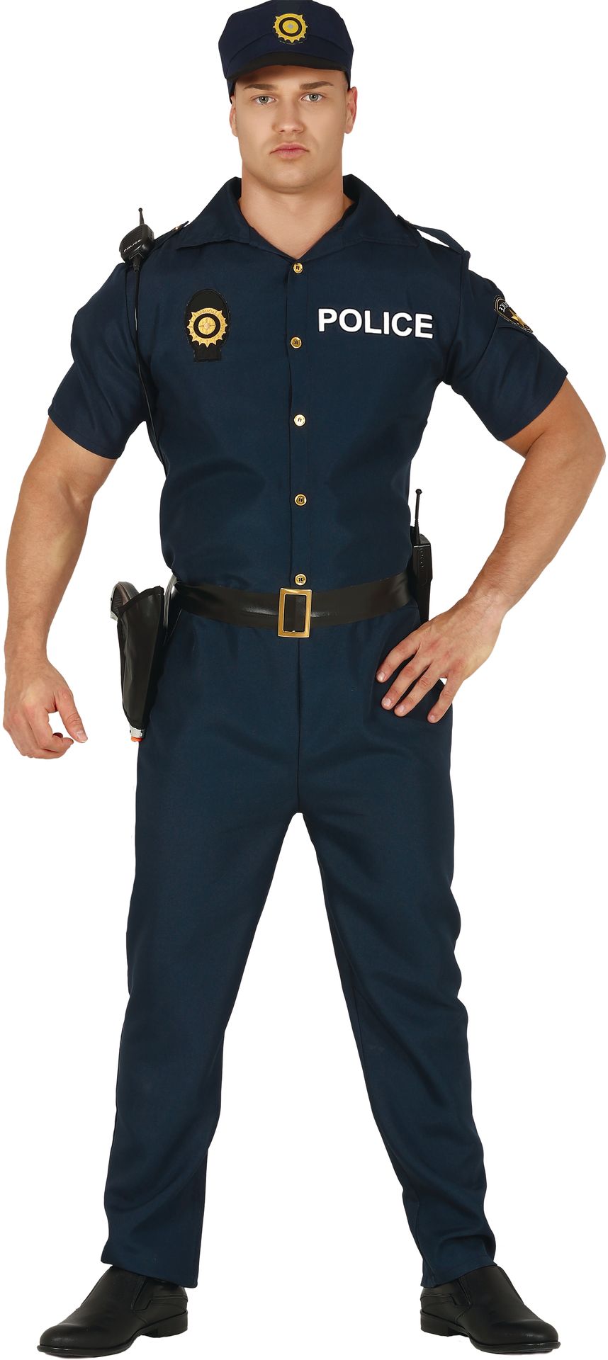 Stoer politie uniform heren