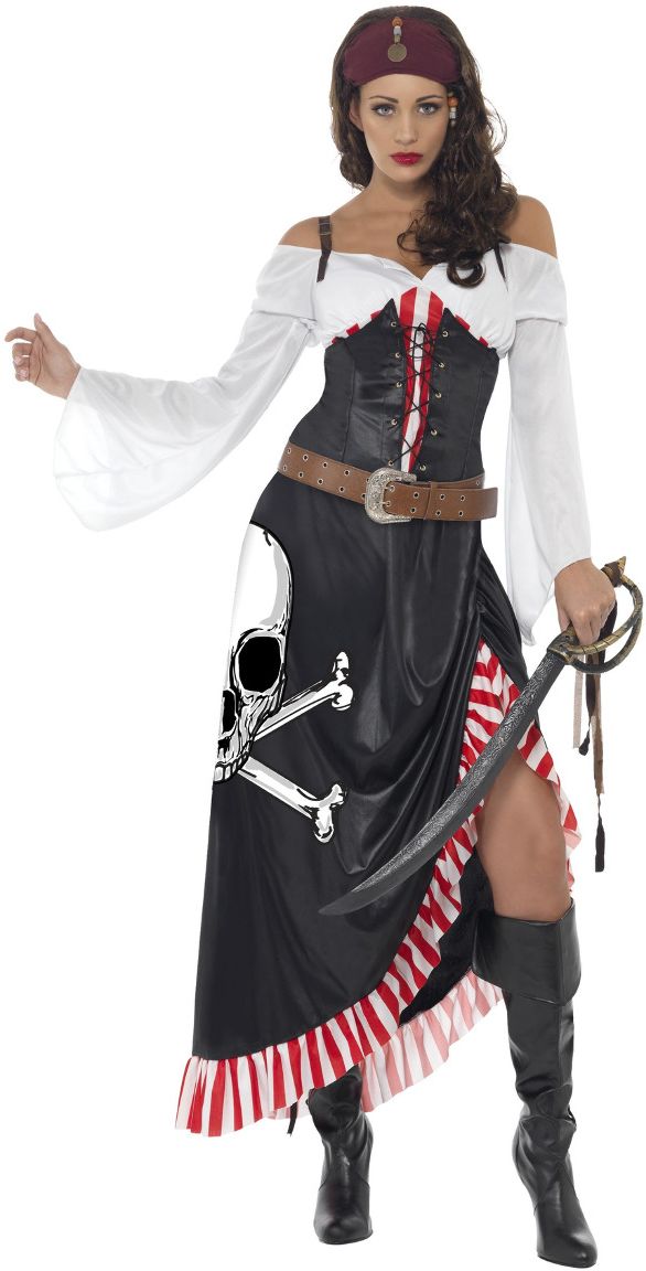 Stoere dames piraten outfit