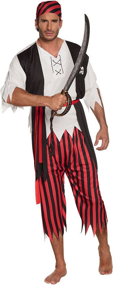 Stoere piraat Jack kostuum heren