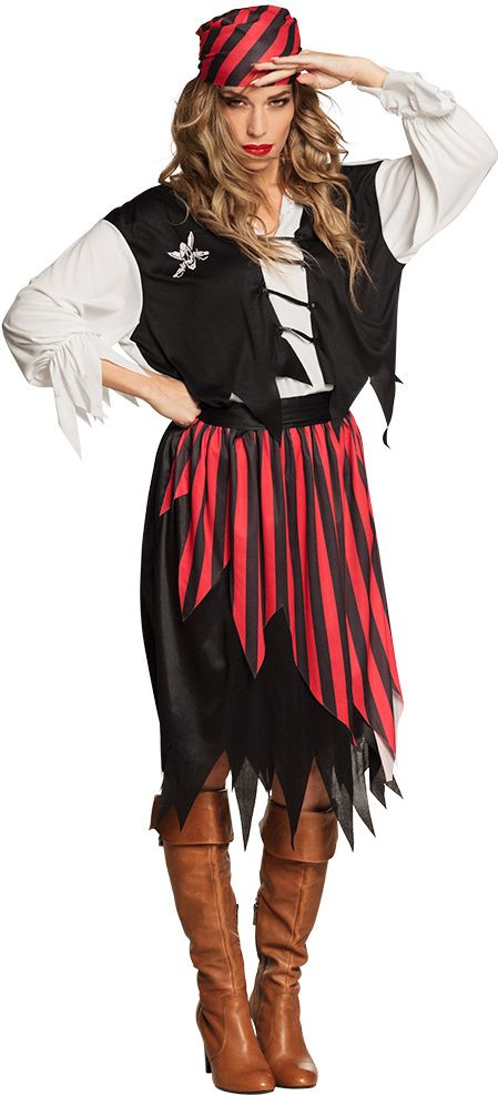 Stoere piraat Suzy kostuum dames