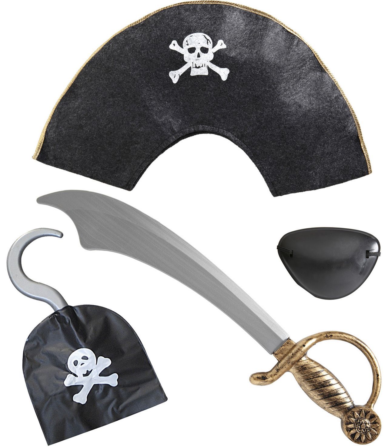 Stoere Piraten Accessoire Set