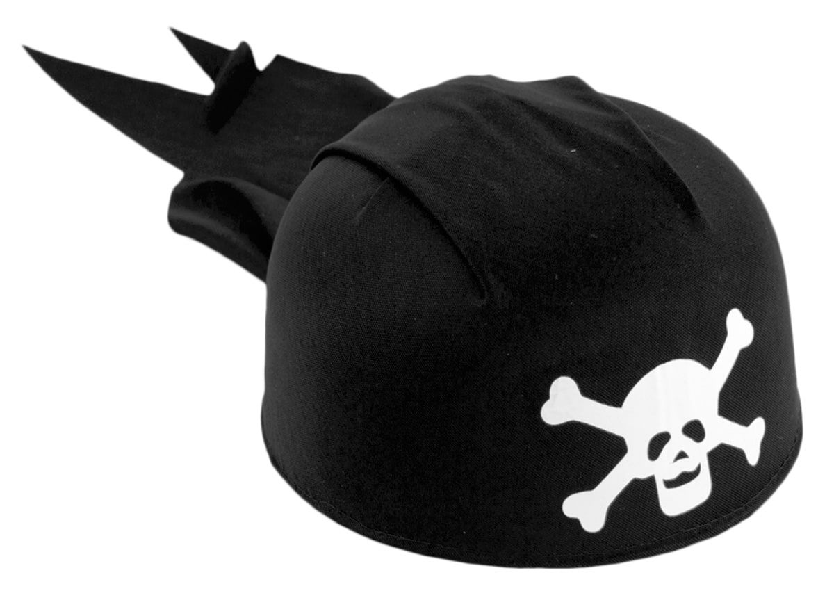 Stoere Zwarte Piratenhoed Kind