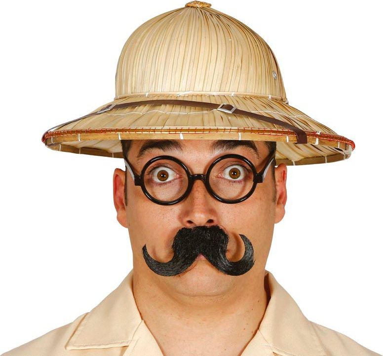 Strohoedje Jungle Ontdekkingsreizigers