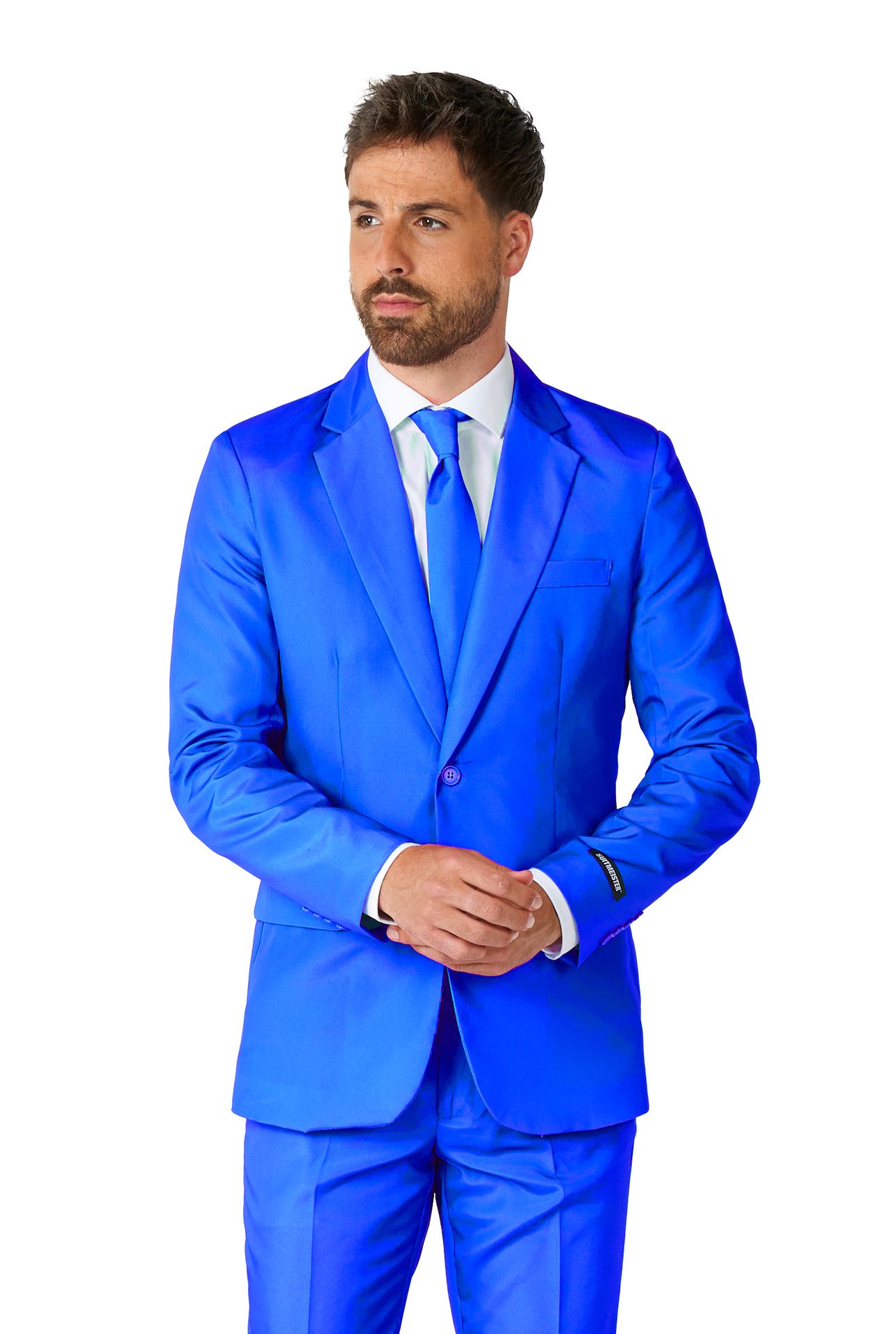 Suitmeister Blauw Kostuum