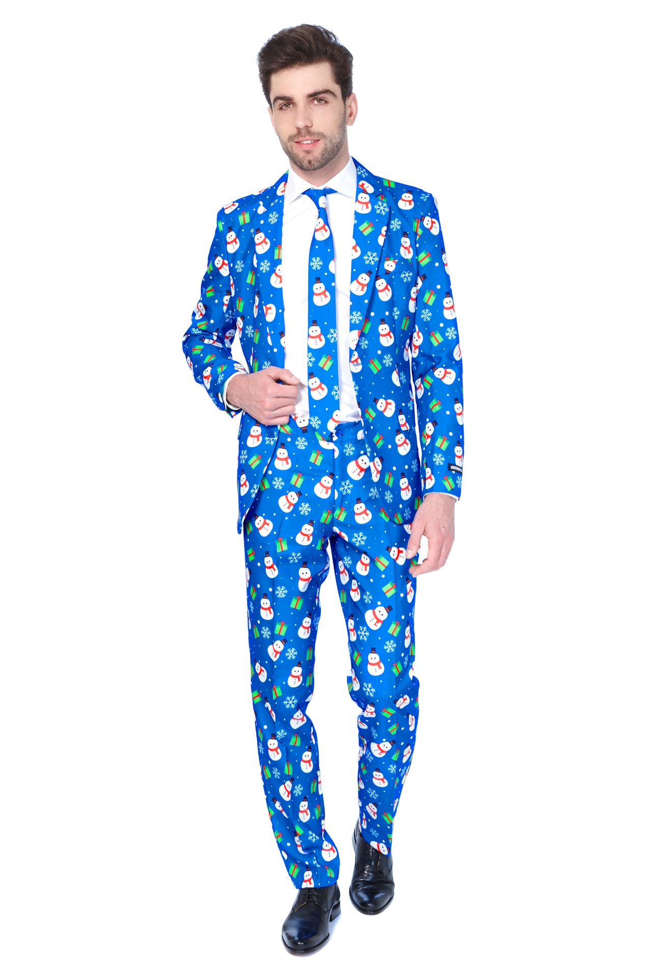 Suitmeister Blue Snowman Kostuum