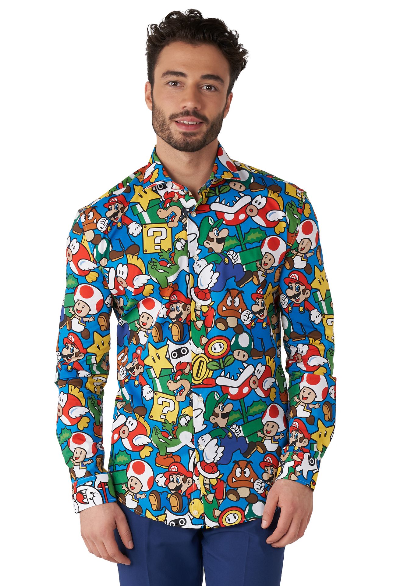 Super Mario cartoons Opposuits blouse