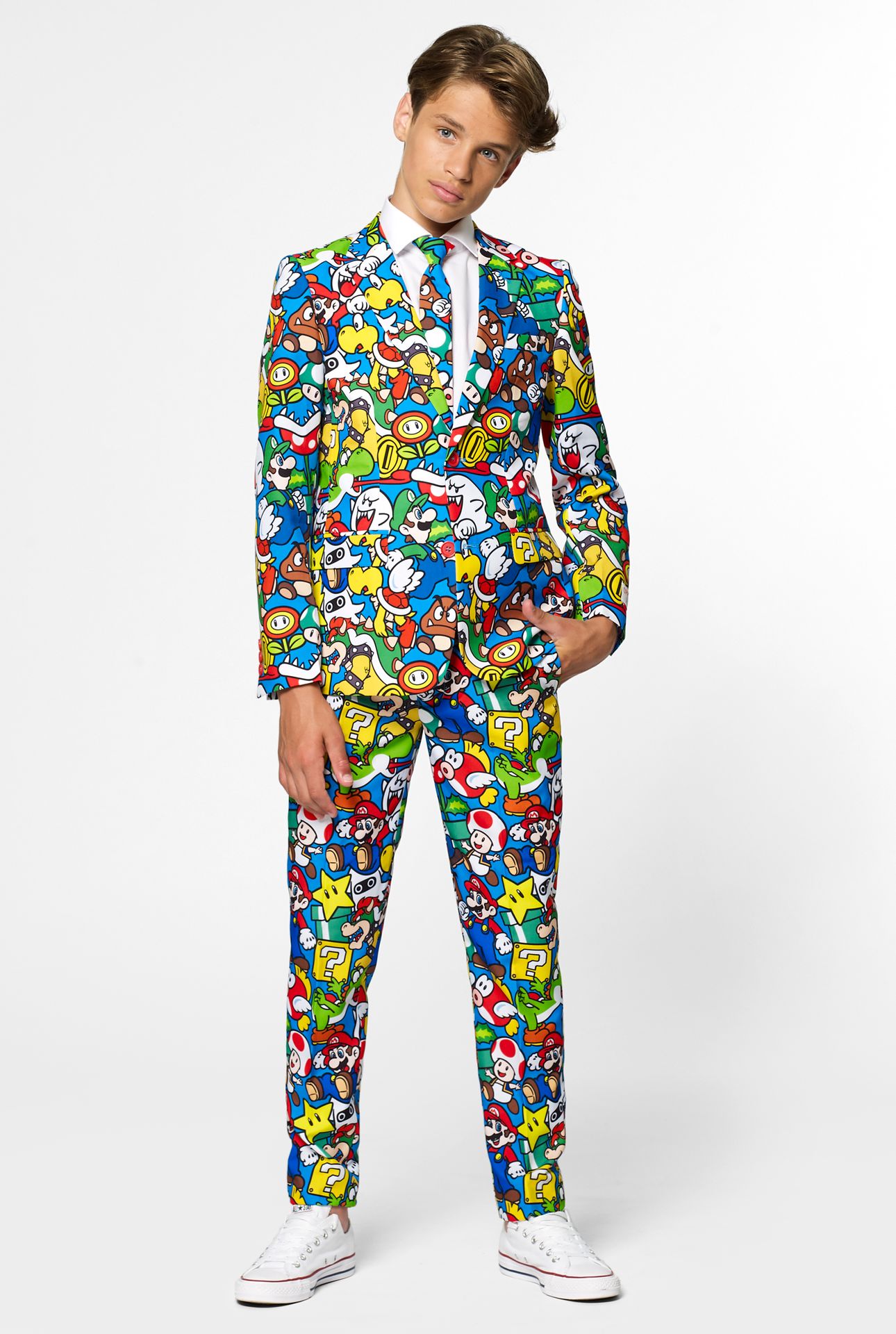 Super Mario Opposuits Kostuum Tieners