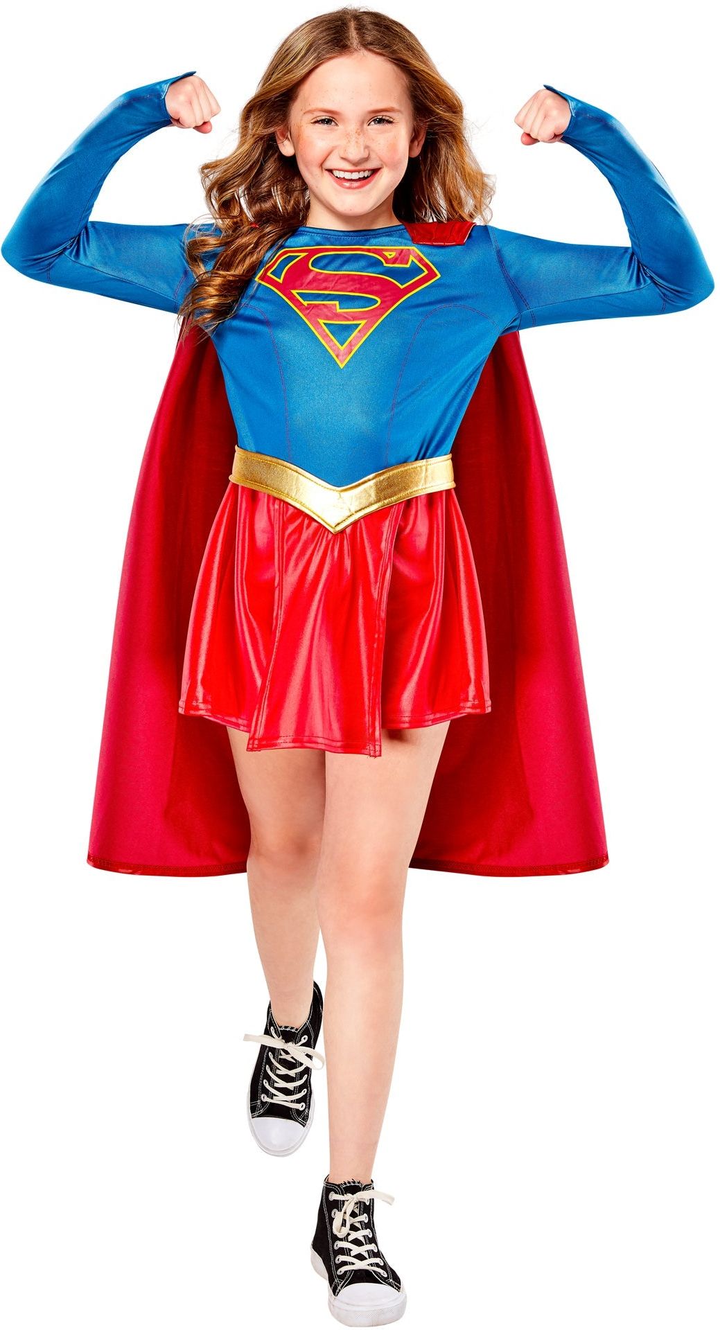 Supergirl Deluxe Kostuum Meisjes DC Comics Superman