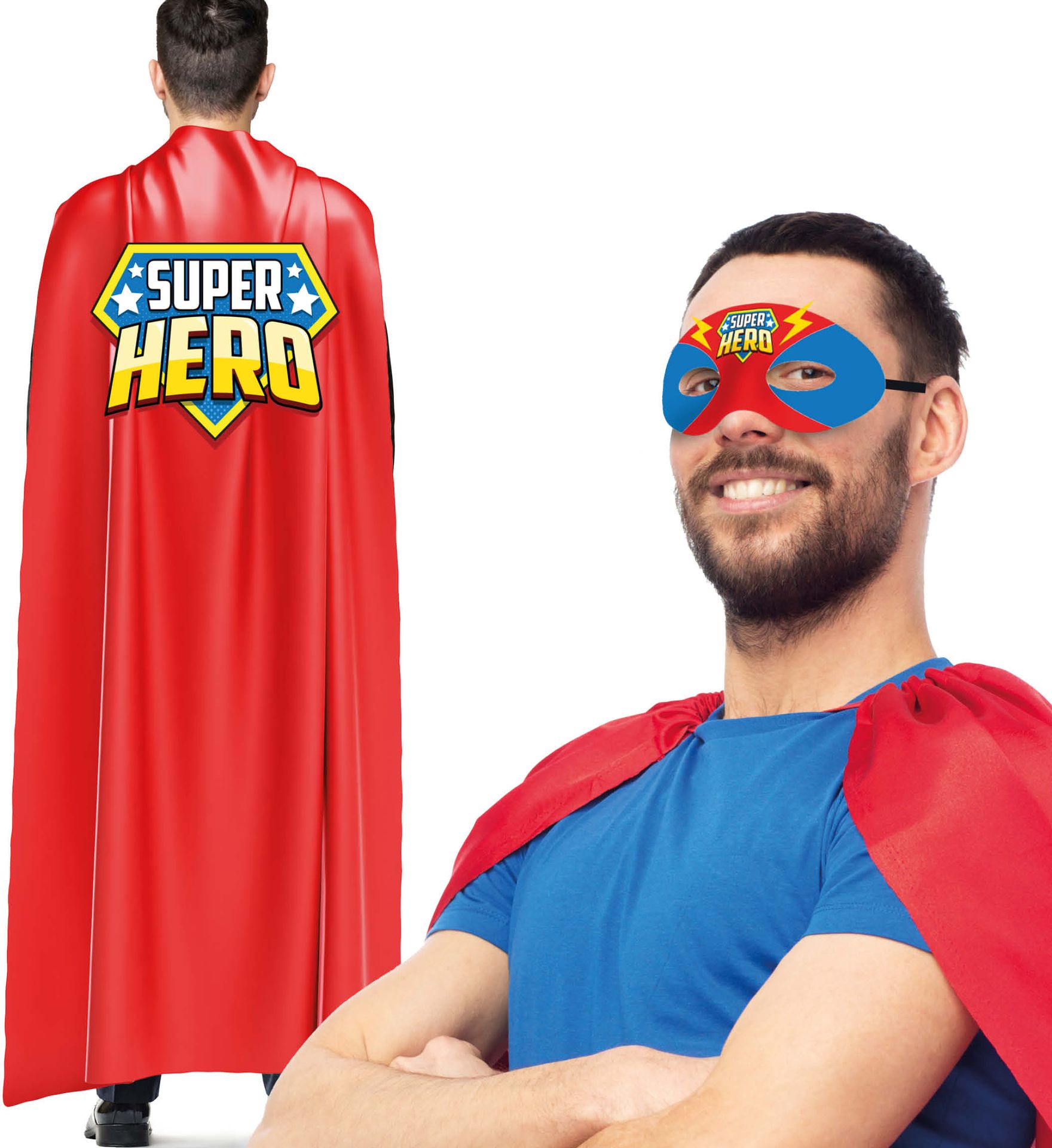 Superheld Accessoireset 2-Delig