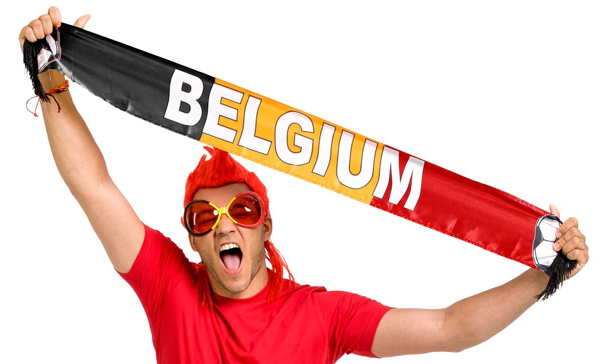 Supporter sjaal belgie 120cm