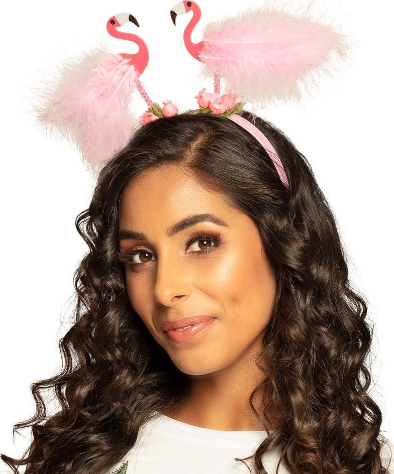 Swingende Flamingo Haarband