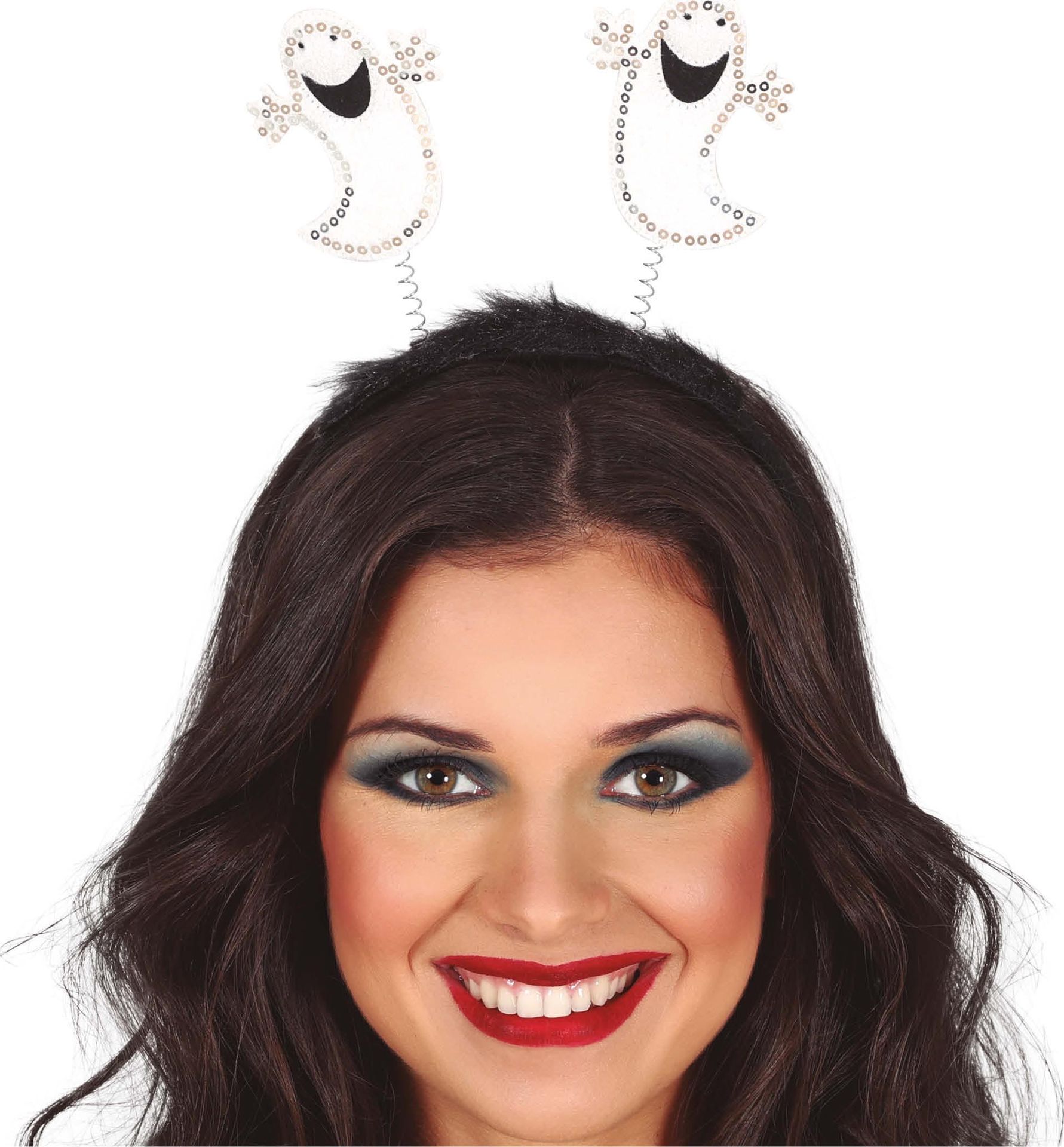 Swingende Spookjes Haarband met Pailletten