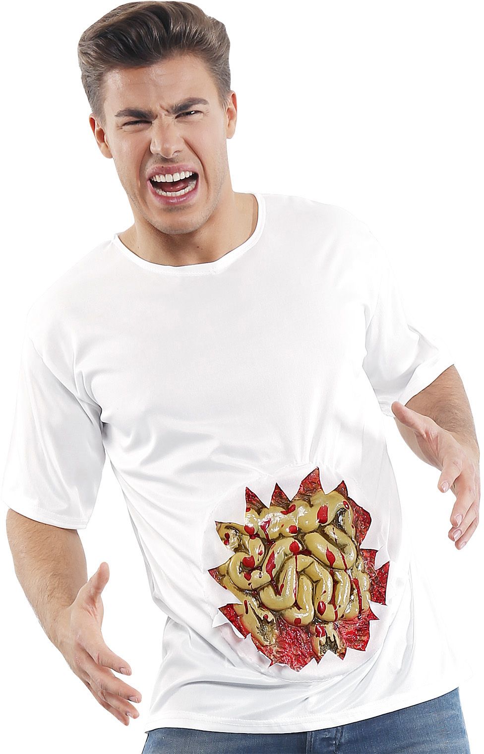 T-Shirt met Ingewanden Xl