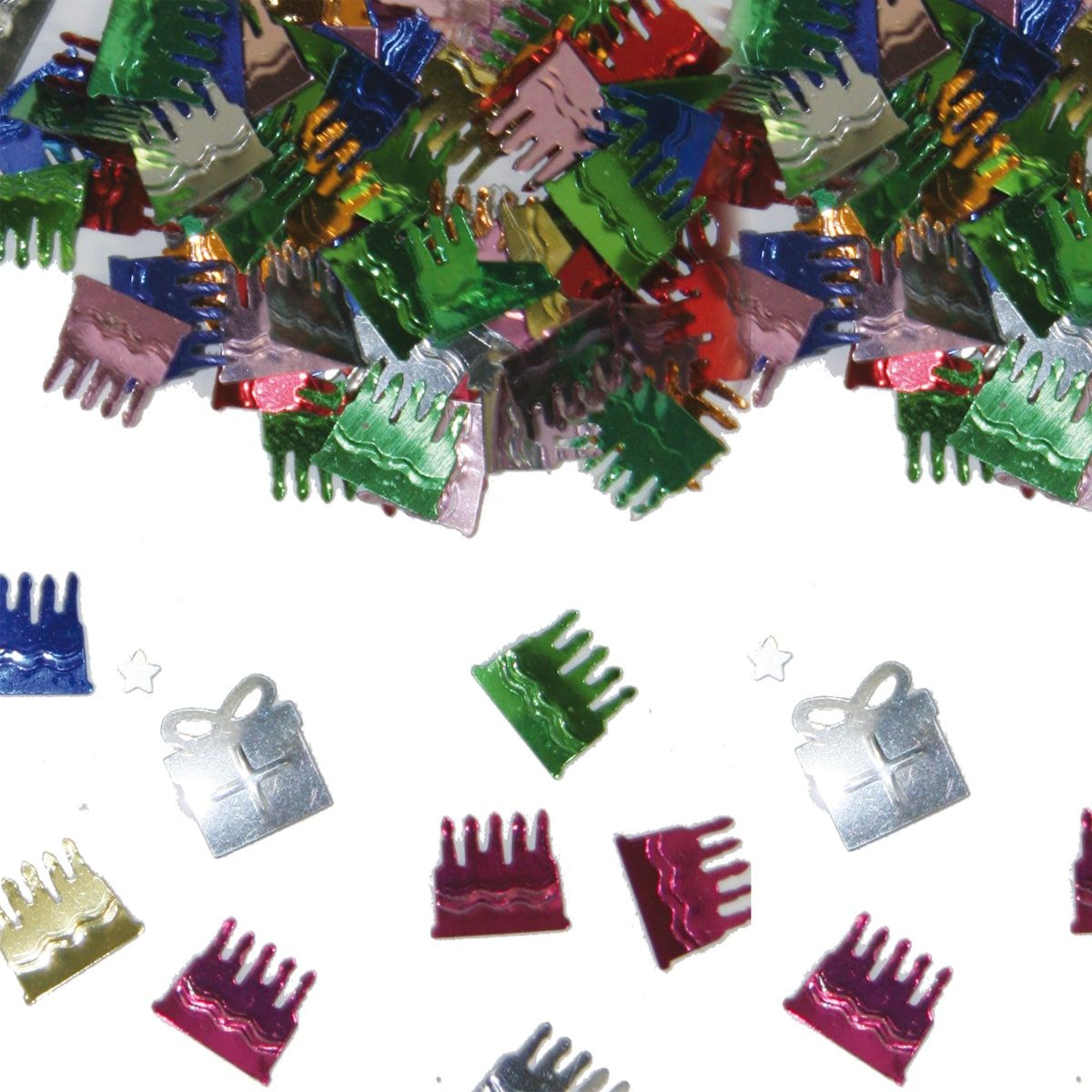 Taart en Cadeaus Tafeldecoratie Sierconfetti Verjaardag