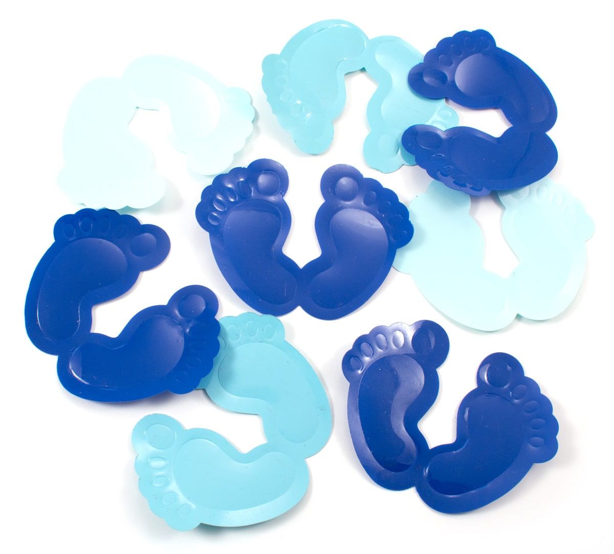 Tafelconfetti XL geboorte jongen blauw