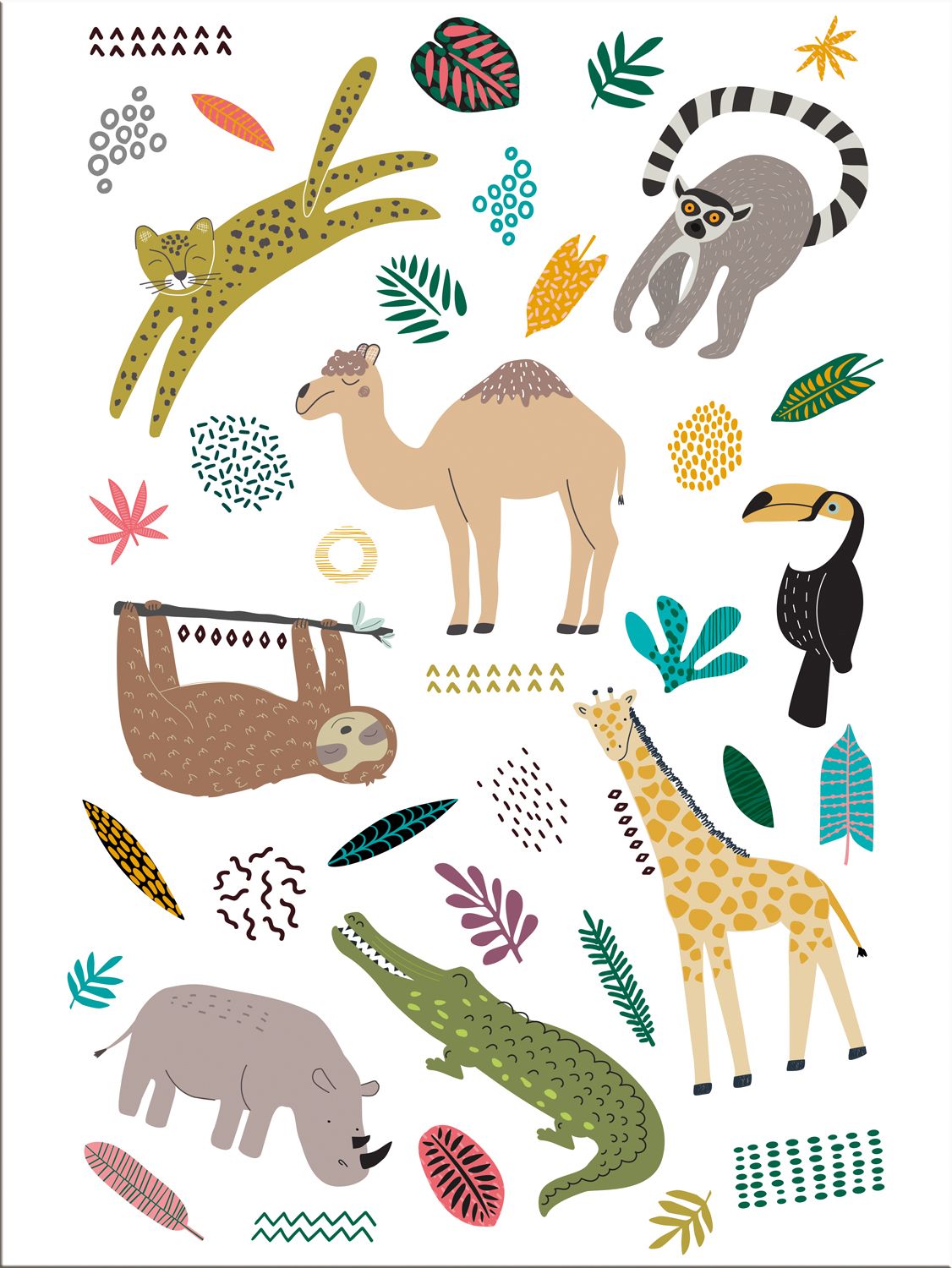 Tatoeages Setje Zoo Party