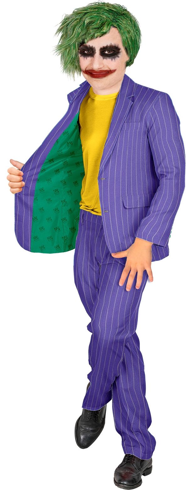 The Joker Paars Kostuum Jongens