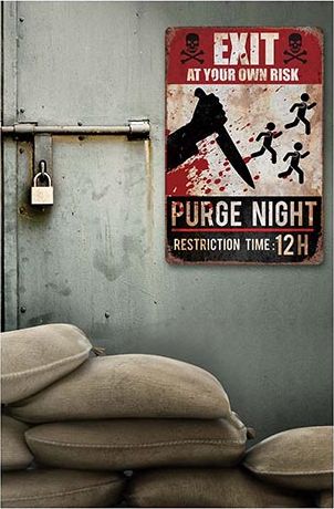 The Purge Decoratie Poster