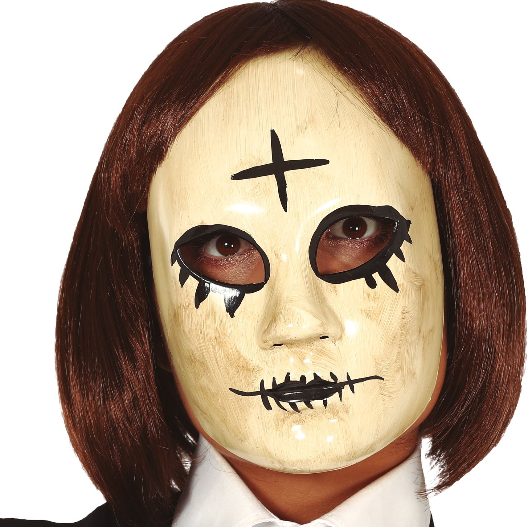 The Purge masker met kruis vrouw