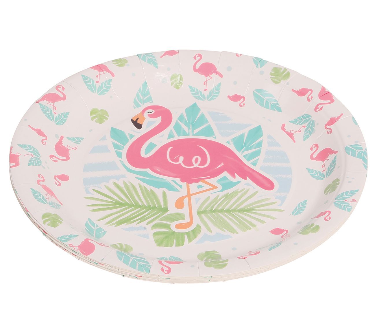 Themafeest flamingo bordjes