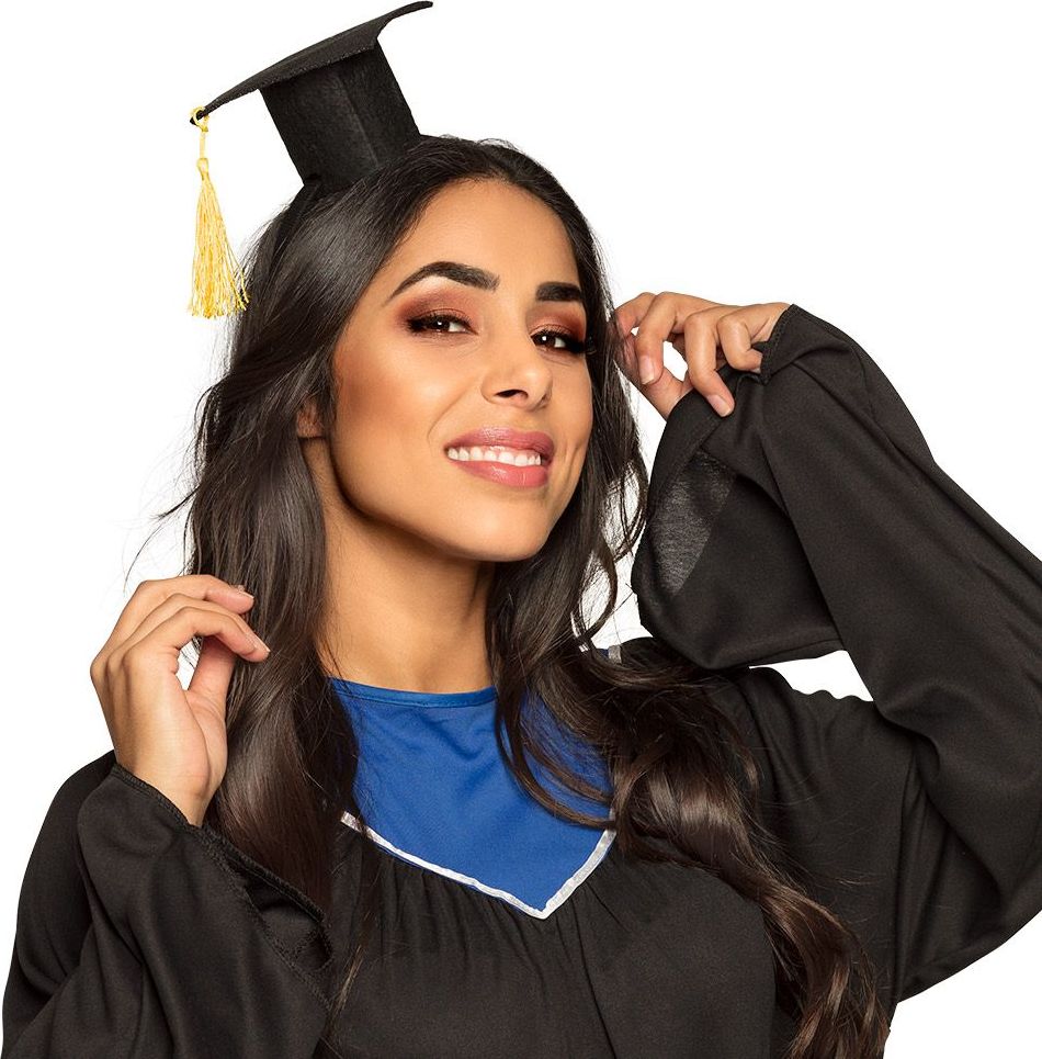 Tiara met Geslaagd Hoedje