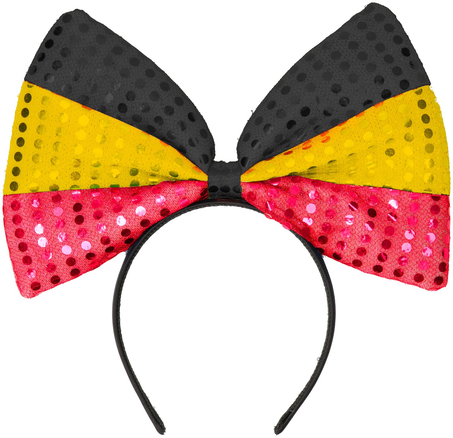 Tiara met Pailletten Strik Belgie