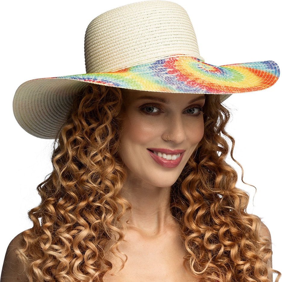 Tie Dye Sombrero Dames