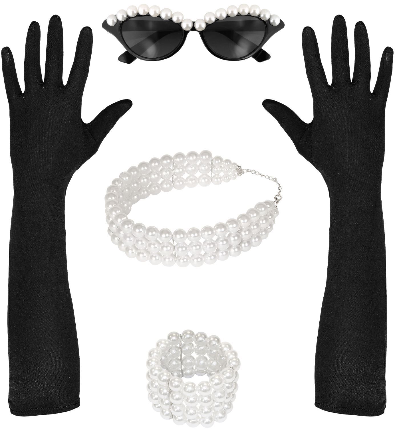 Tiffany 50's Dame Accessoire Set