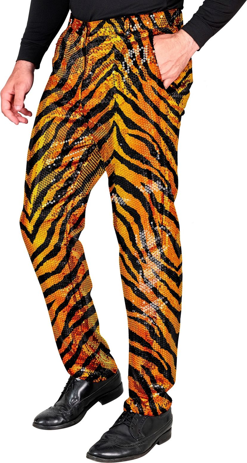 Tijger Pailletten Broek