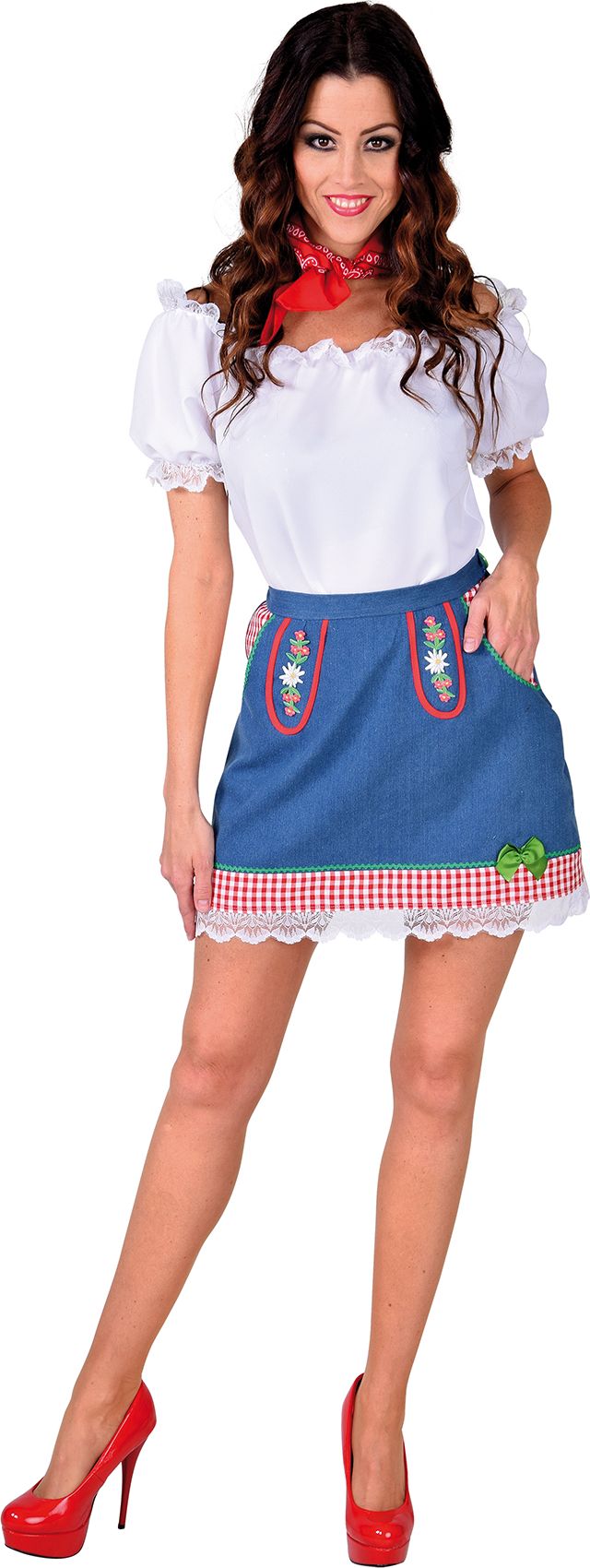 Tirol mini rok dames