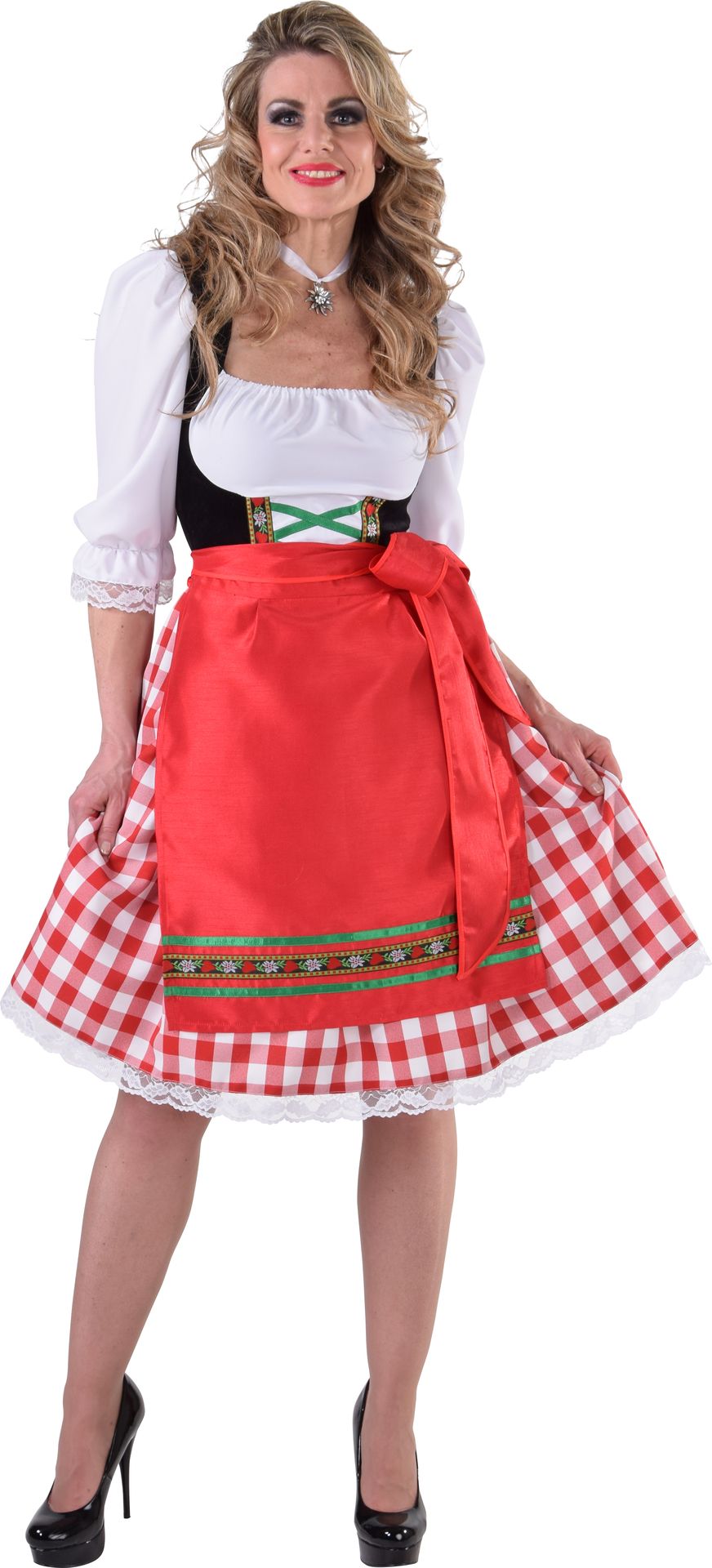 Tiroler Dirndl Rood