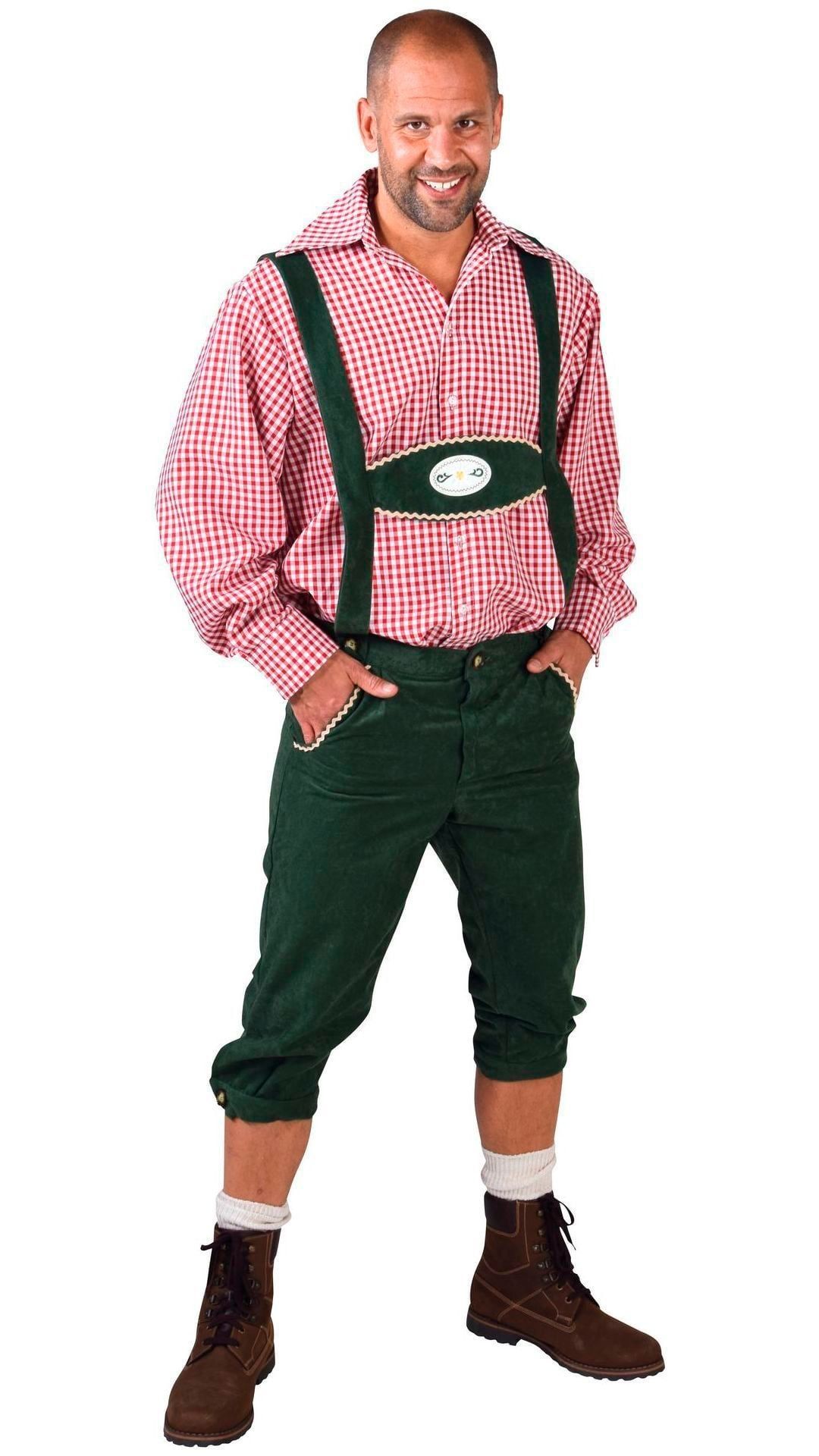 Tirolerbroek Groen Mannen