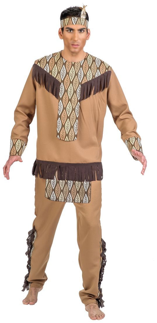 Topanga Bruin Indianen Kostuum