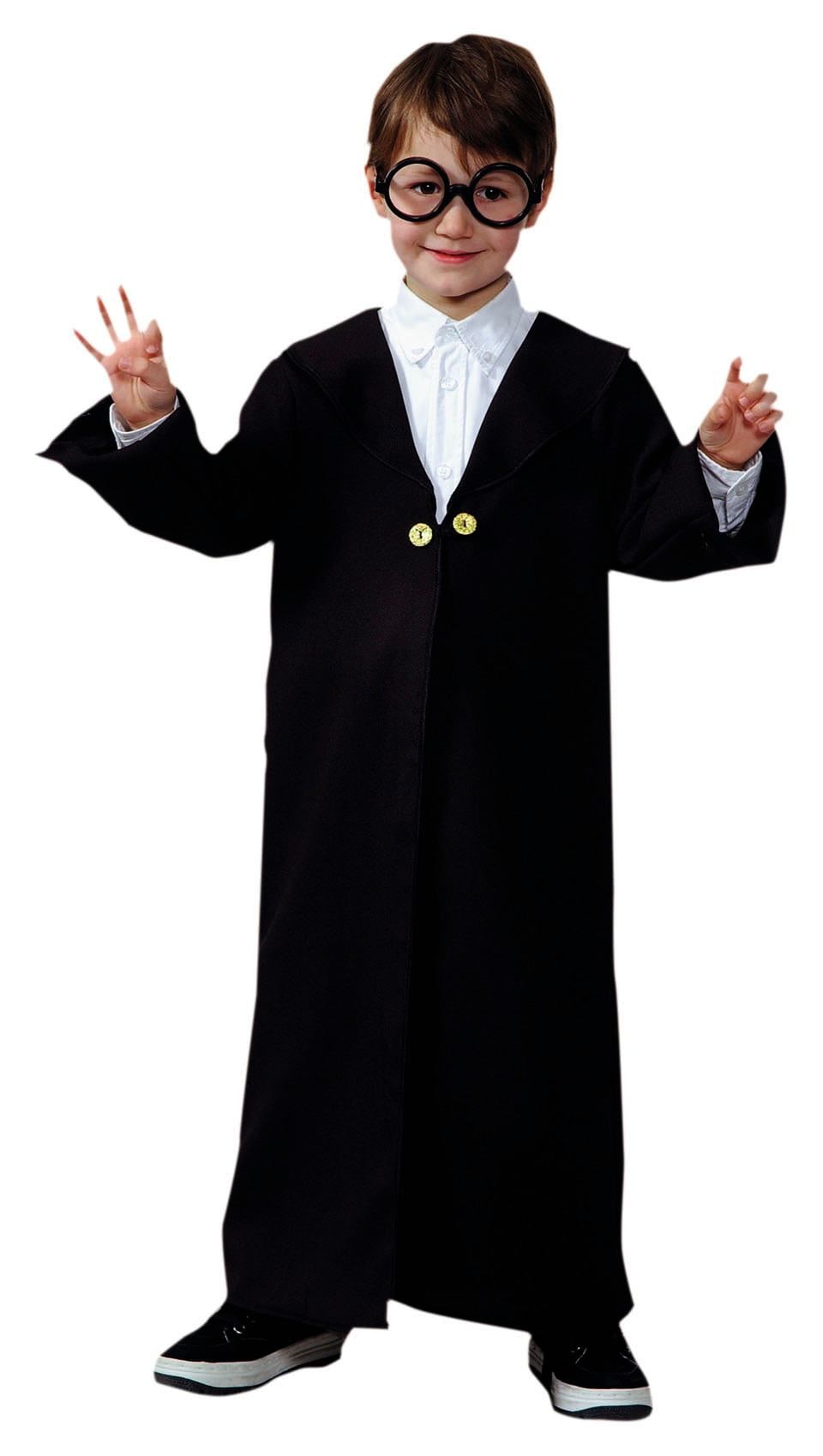 Tovenaars Mantel Zwart Jongen/Meisje