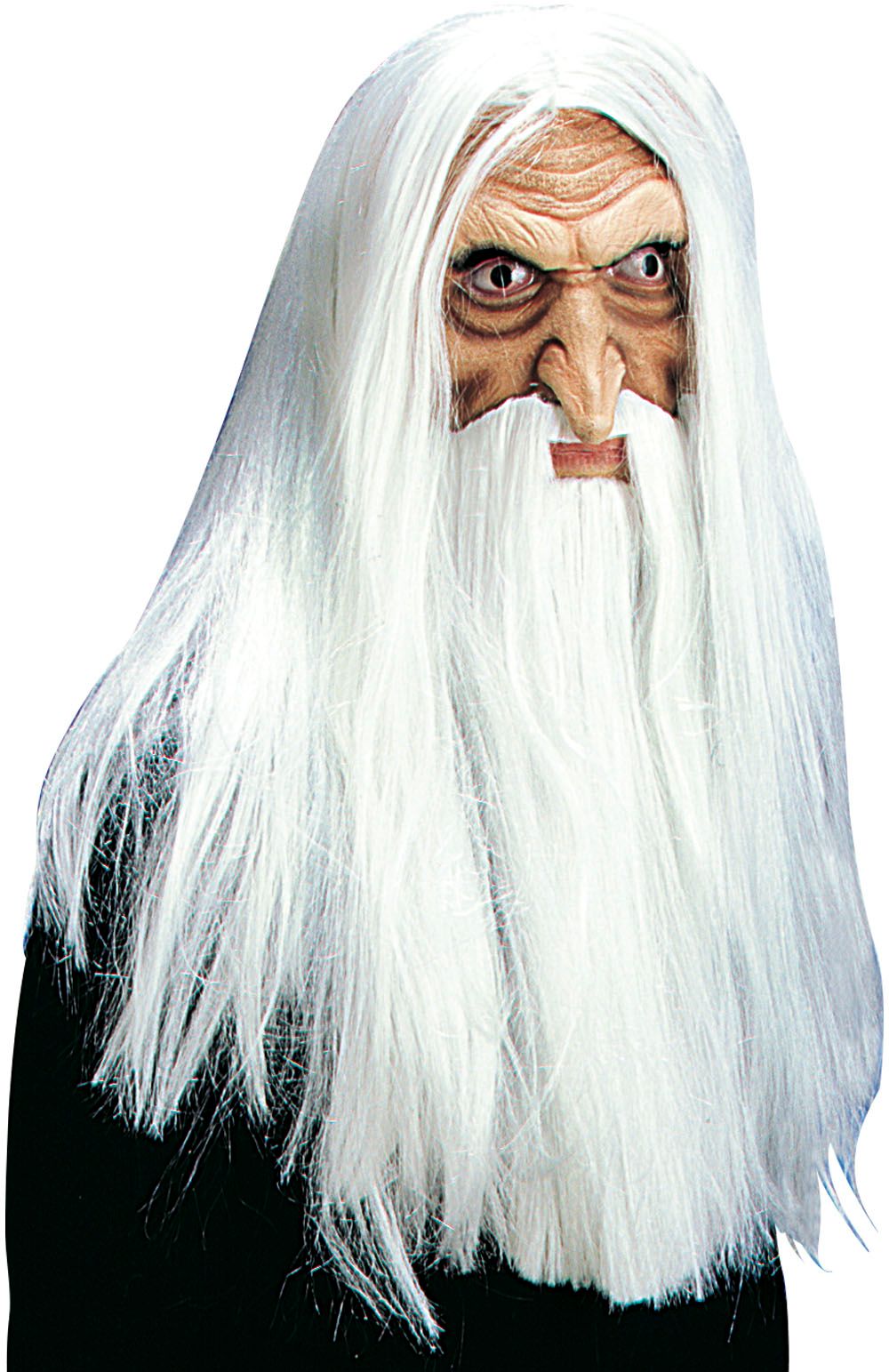 Tovenaars Masker met Baard en Snor