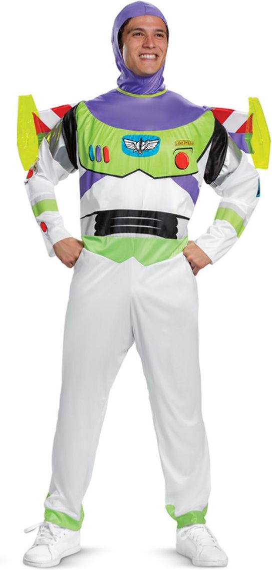 Toy Story Buzz Lightyear Heren Kostuum Wit