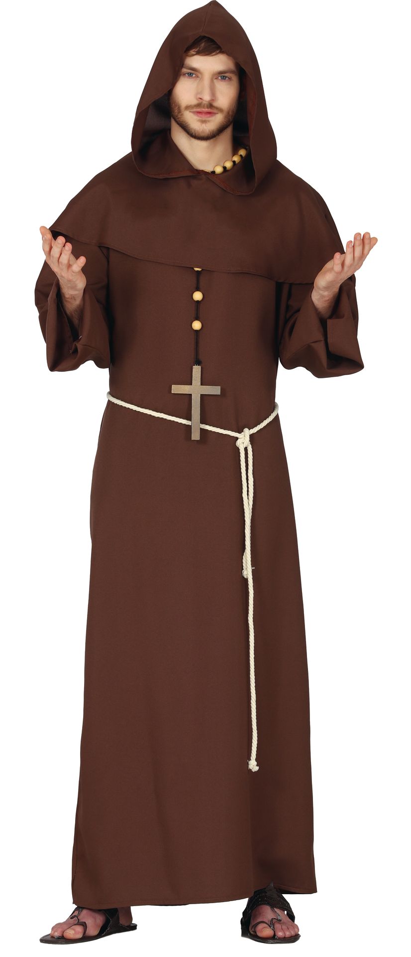 Traditionele monnik outfit