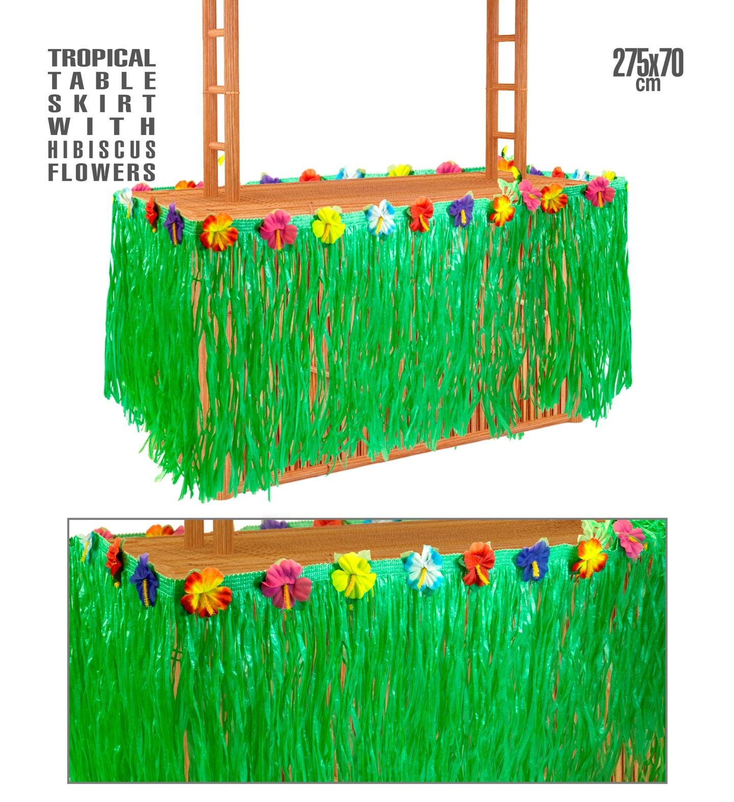 Tropisch Tafelkleed met Hibiscus Bloemen