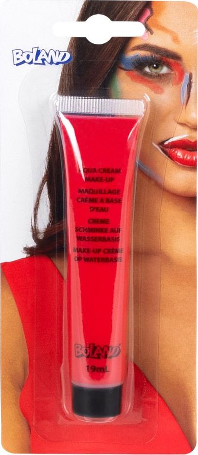 Tube Waterbasis Schmink Rood