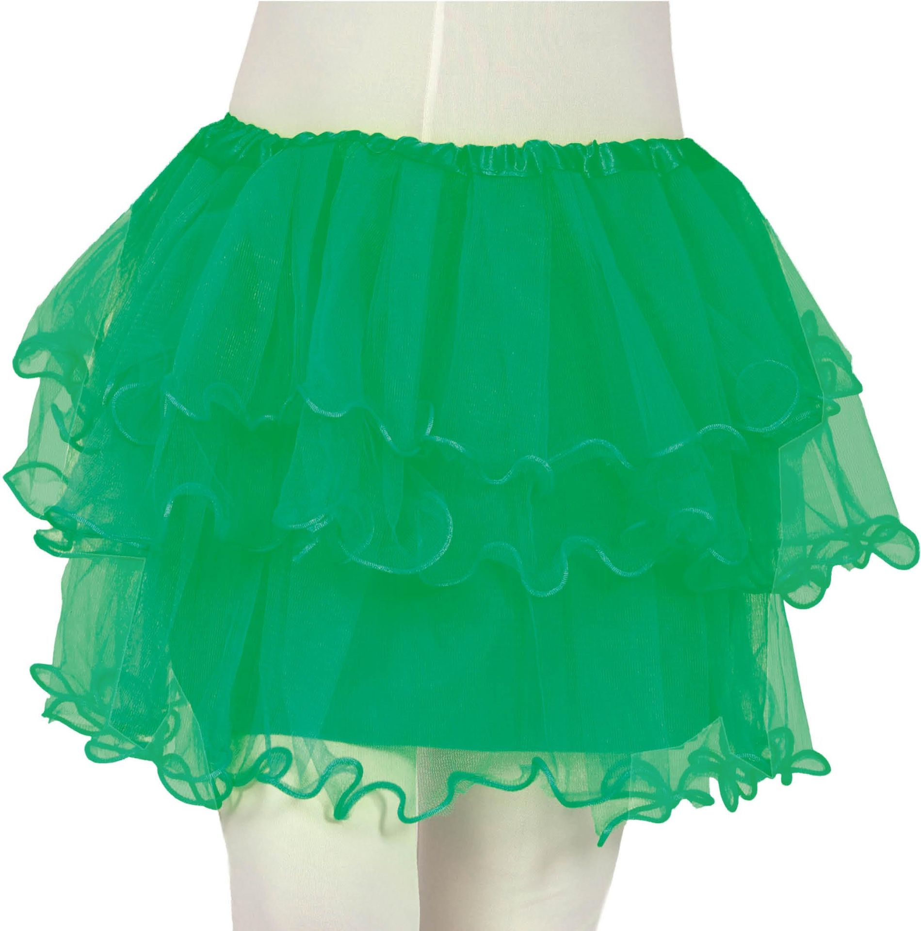 Tutu met Ruches Groen 30cm Meisjes